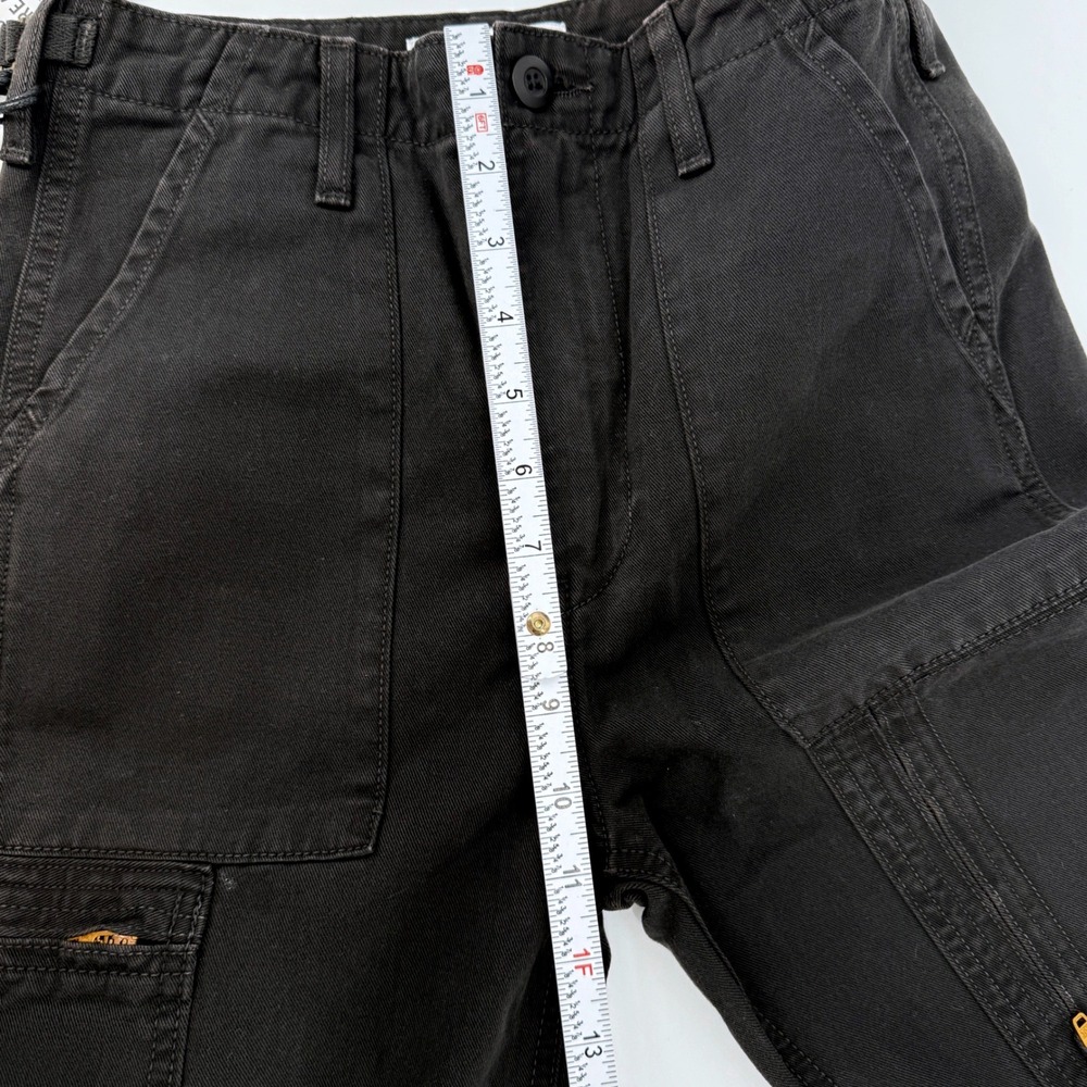 RE/DONE ORIGINALS Cargo Utility Pants Womens‎ Size 24 Washed Black Cotton NWT - Picture 13 of 16